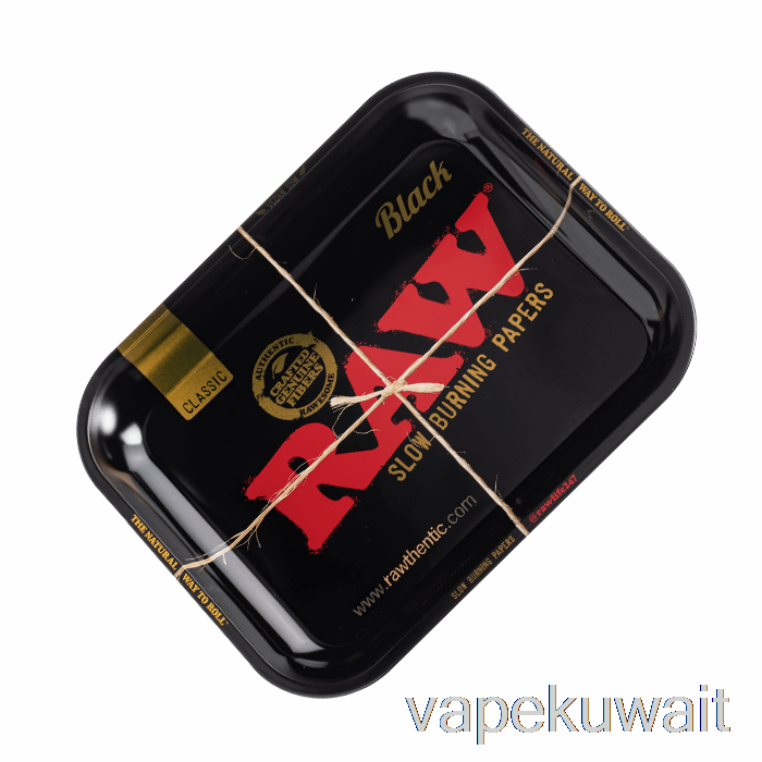 صواني لف معدنية كبيرة خام نظام جراب Vape أسود